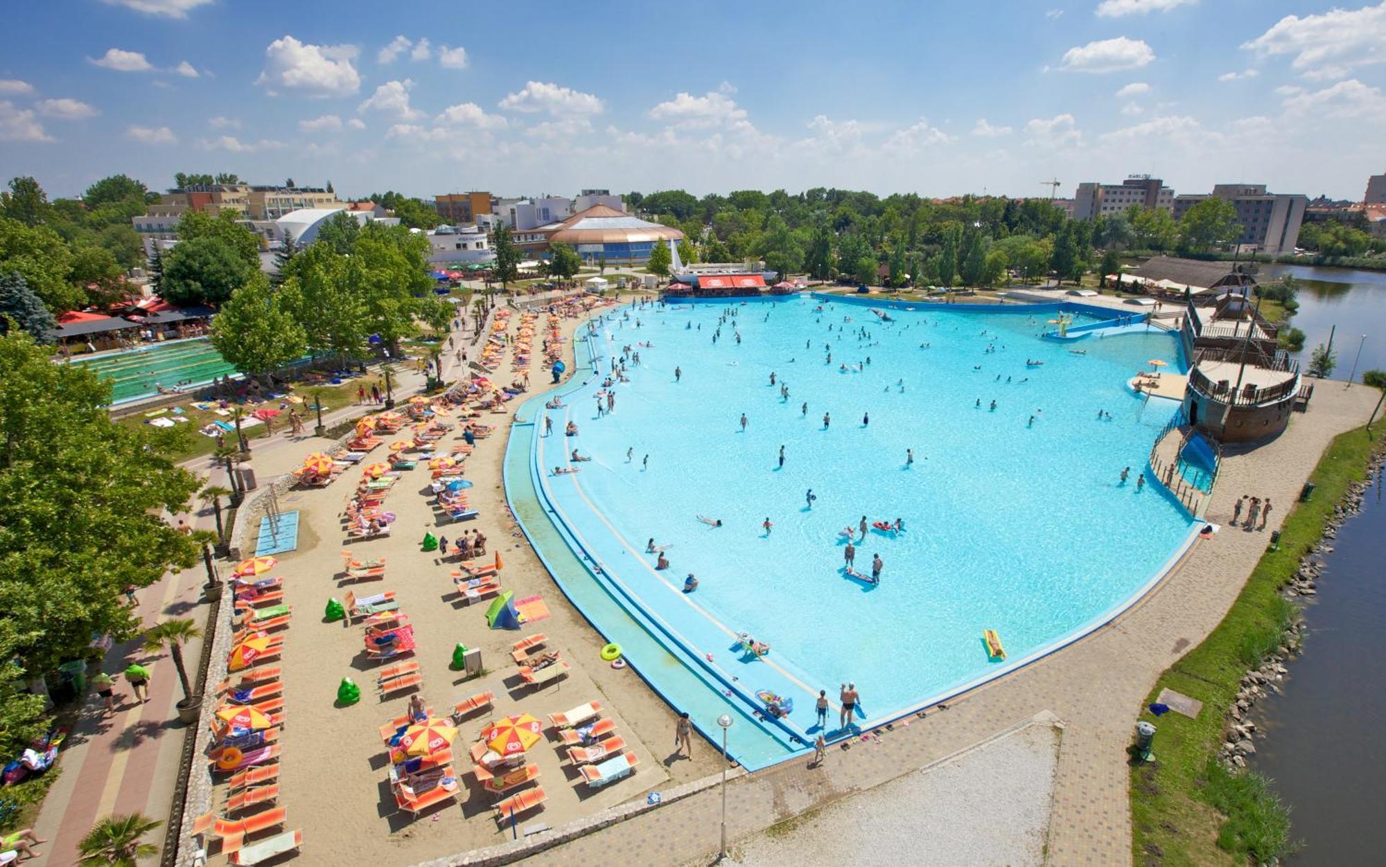 Hungarospa Thermal Camping Mobilhaz Hajdúszoboszló Eksteriør billede